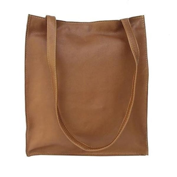 Piel Leather Piel Leather 9427 Open Market Bag - Saddle 9427 - main